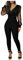 callmo Pailletten Jumpsuit Damen Damen Jumpsuit Overall mit Schleppe Elegant Langarm V-Ausschnitt Playsuit Hochzeit Brautjungfer Party Hosenanzug Romper Overall Lang Weites Bein Hosenanzug Spielanzug