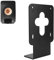 VBESTLIFE Support Mural de Haut-Parleur pour KEF LS50 Meta/LS50 Wireless II, Support Mural de Haut-Parleur en Métal épais de Conception Dissimulée