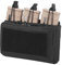 Tactical Mag Admin Pouch, Molle Triple Open Top Mag Pouch with 3 Hook & Loop Patches for 223/5.56 Mag