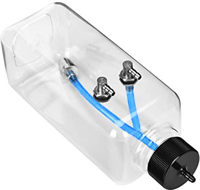 Itonash Depósito de combustible RC modelo teledirigido, tanque de combustible transparente, tanque de combustible transparente RC de repuesto para aviones teledirigidos (500 ml (50-70 cm³)