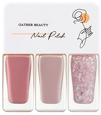 Nagelkleber Für Kunstnägel Gel Easy Peel No Bake Nail Polish Glitter Peelable Tear Pull Lasting 12ml (N, One Size)