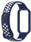 NUZIXINXW Correa de silicona de repuesto para Xiaomi Smart Band 8 Active Watchbands Correa transpirable para Redmi Smart Band 2 Correa pulsera, azul blanco, para Xiaomi Band 8 Active