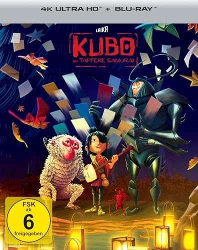 Kubo - Der tapfere Samurai - Steelbook (4K Ultra HD)