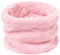 Falafoty Winter Baby Mädchen Jungen Schlauchschal Kinder Warmer Dicker Fleece Flauschig Schal, Winter Halswärmer Loop Schals Kinder Rund Winddicht Halstücher Für Herbst Winter Indoor Outdoor (Rosa)
