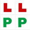 Ram® Extra Thick Car Magnetic L & P Plates PVC Pack Of 4 Legal Road Learner And Provisional Car Plates DVSA Compliant