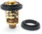 PEGGYLIN Termostato for motores fueraborda 19300-ZW9-003, compatible con modelos BF8AM, BF75 y BF100. 19300-881-741, 19300-921-003, 18-3629, latón.