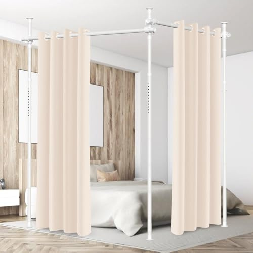 Jayseuw Raumteiler Paraventgestell freistehend