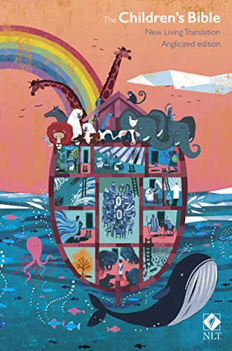 The NLT Children's Bible, Noah's Ark Edition, 24 Full Colour Illustrations, Javier Joaquin, Presentation Plate, NLT New Living Translation, Hardback, Standard size