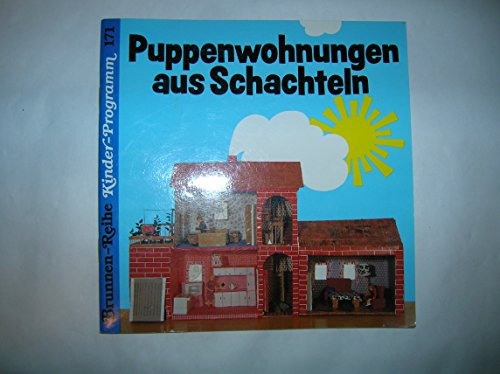 Puppenwohnungen aus Schachteln.