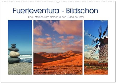 Fuerteventura - Bildschön (Wandkalender 2026 DIN A2 quer), CALVENDO Monatskalender: Eine Reise vom Norden in den Süden der Insel. (CALVENDO Orte)