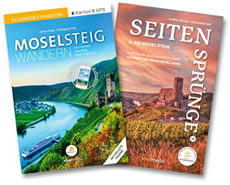 Moselsteig & Seitensprünge Geschenk-Set: Die schönsten Strecken- und Rundwege an der Mosel: Mit Faltkarten, GPS und Mobil-Anbindung - 2 Bände, 38 ... Tag Pocket: Pocketwanderführer von ideemedia)
