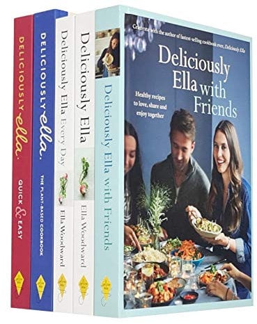 Ella Mills Woodward Collection 5 Books Set (Deliciously Ella With Friends, Deliciously Ella, Deliciously Ella Every Day, Deliciously Ella The Plant-based Cookbook, Deliciously Ella Quick & Easy)