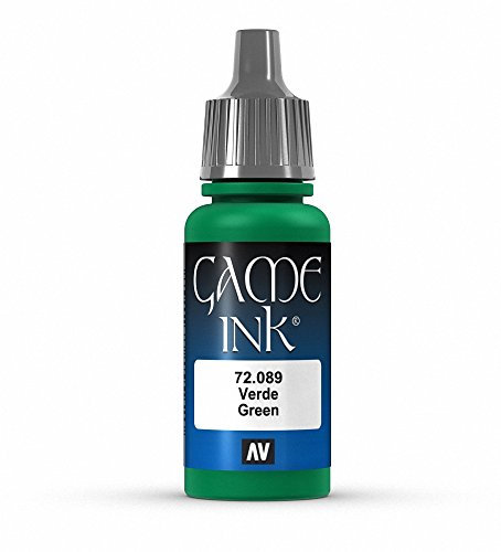 Vallejo Juego de tinta 17 ml Acrílico Pintura - Inky Verde