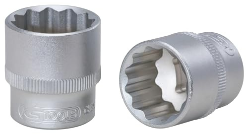 KS Tools 911.4004 3/8 12-kant-Stecknuss, 11/16