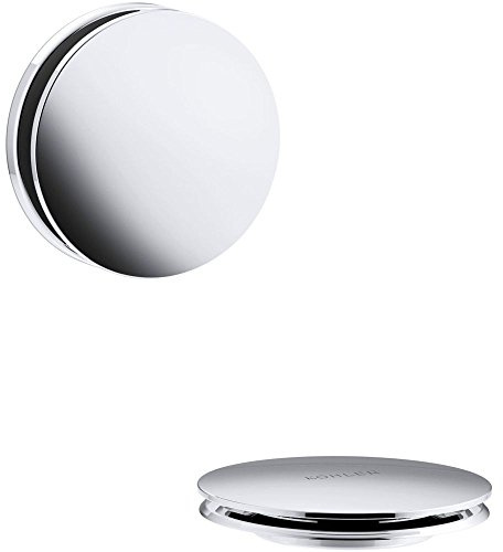 Kohler 7142-CP Clearflo Retrofit Toe Tap Conversion Kit, Polished Chrome