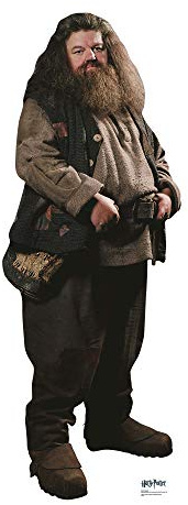 Star Cutouts SC643 Hagrid Cardboard Cutout Large – Official Harry Potter Party & Bedroom Display – Magical Gift for Fans