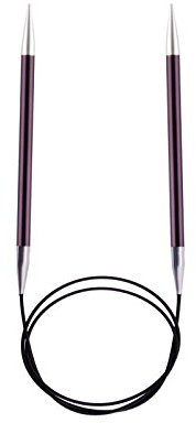 NEU!!! Knit Pro Rundstricknadel Zing, Farbe purpur, Länge 40cm, Stärke 6,0mm