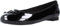 Clarks Women's Couture Bloom Ballet Flats, Black Leather, 5.5 UK