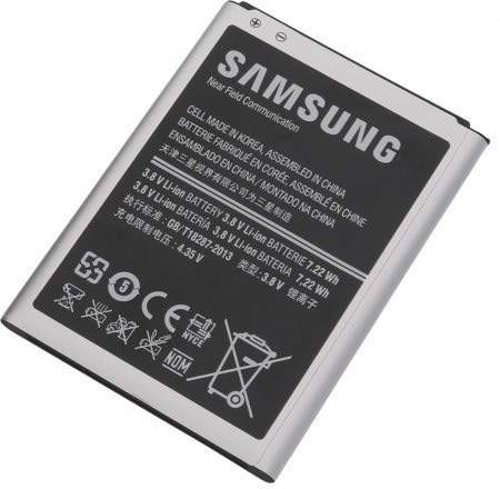 Batterie Samsung EB-B500BE für GT-i9190 GT-I9195 Galaxy S4 Mini Bulk 4 Pin