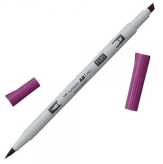 Tombow ABTP-685 Alkoholbasierter Marker ABT PRO zwei Spitzen deep magenta