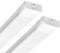 Anten 2stk Feuchtraumleuchte LED 60cm, 18W 2000LM LED Neonröhre, Kalteweiß 6000K Feuchtraumlampe, IP65 Wasserfest Wannenleuchte, Werkstattlampe, Kellerleuchte, Deckenleuchte für Büros Lager Garage