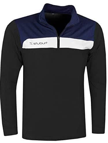 Stuburt Golf Hommes Evolve Extreme Half Zip Pull Coupe-Vent - Noir - M