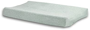 Jollein 022-503-65350 Wickelunterlage Trikot 50x70cm Schlange aschgrün, grün, 175 g