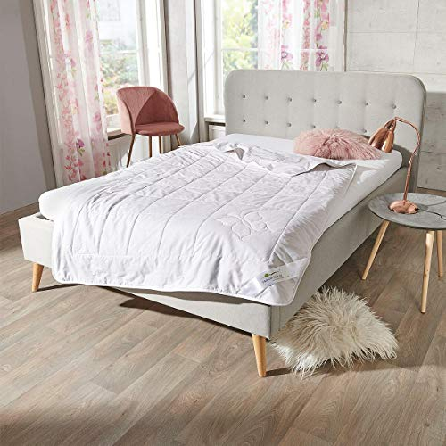 Traumschlaf Premium Sommer Seidendecke leicht Füllung: 100% Seide