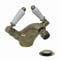 ENKI, Downton, BT3224, Antique Brass, Bidet Mixer Tap with Rod-Operated Waste, Traditional Victorian Swivel Handle, Solid Brass, Easy Clean, Traditional Design, Easy to Install, 1-Year Guarantee