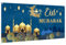 Eid Mubarak Dekorationen, 200 x 110 cm, großer Stoff, muslimisches Ramadan-Kareem-Banner, Ramadan-Mubarak-Schild, Fotoautomaten, Blau, goldfarben, Hintergrund für muslimische Partyzubehör
