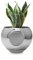 MagPot Support magnétique pour plantes Argenté
