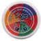 Craftplay Giant washable paint pads | Suitable for hands & feet | 15cm Diameter | Multi-colour