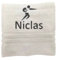 Personalisiertes Handtuch mit Namen Schön gestickter Sport Name Handbadetuch 100% Baumwollhandtuch Sportliche Motive Personalized Custom Towel with Name (140 x 70 cm, Rugby)