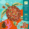 Djeco Mosaike Karibik | Kreativset für Jungen und Mädchen | Mosaiksteine Meerestiere | für Kinder ab 5 Jahren | Bastelset Basteln Schablonen | Do it Yourself DIY