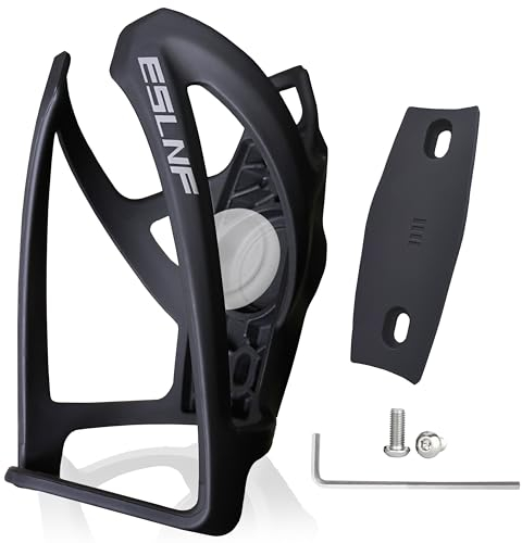 auvstar Cage Eau Vélo pour AirTag Porte-Gobelet, Vélo Porte-Bouteille pour Air-Tag Porte-Bidon Vélo, Support Bouteille Cage Bidon d'eau Airtag, Flaschenhalter Kompatibel mit Apple Airtag (Noir)