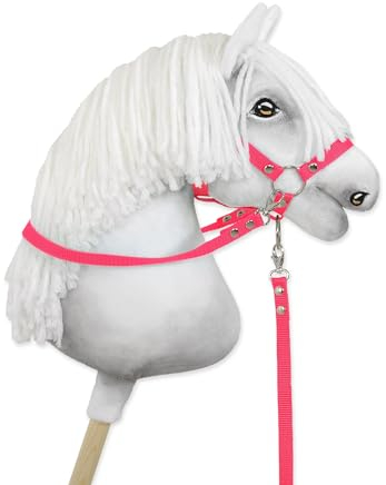 Pferdeführer Hobby Horse - Neon Pink Kein Pferd inklusive