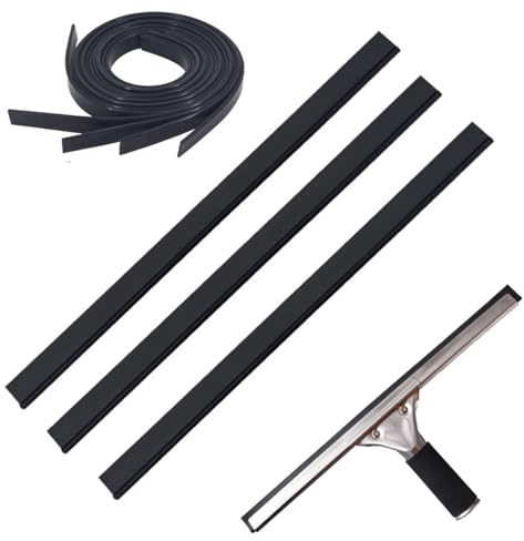 Dfuqanb 3 limpiacristales de silicona de 105 cm, de repuesto, de silicona suave, para limpiar ventanas de coche, limpiacristales