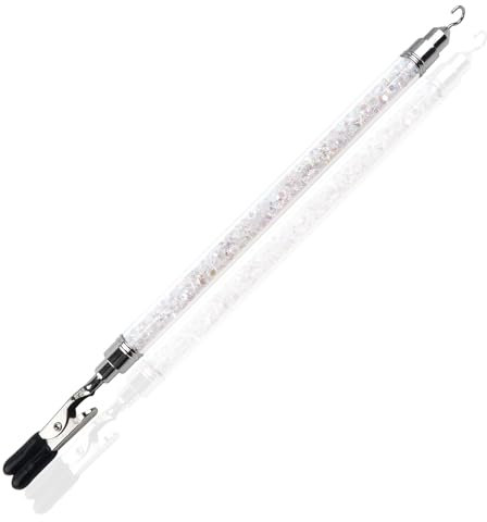 TOAOB 1 Pezzi Strumento di Aiuto per Bracciali Colore AB 18.3 cm Ganci per Bracciali in Metallo Accessori di Fissaggio Collane Orologio Chiusura per Gioielli