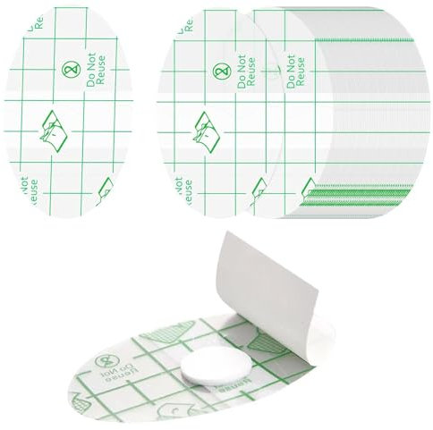 EUDUQ 60 Stück Wasserdicht Ohr Patches,Wasserdichte Ohrpflaster mit Baumwolle,Einweg Ohr Wasserdichte Aufkleber,ultradünne Ohrenschützer,Ohrabdeckungen zum Duschen für Erwachsene Kinder(8,1X5,3cm)