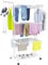 HOMIDEC Etendoir Linge Interieur, 4 Niveaux Pliable Acier Inoxydable Etendoir Linge Exterieur, Sechoir a Linge avec Roues, Blanc