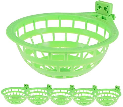 Parliky 6stücke Vogel Zucht Hütte Nest Taube Nisten Schalen Kunststoff Zucht Schlüpfen Nest Hängend Vogelkäfige