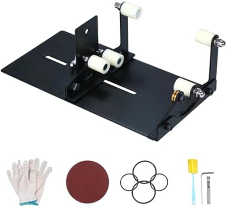 Fegtrtyoa Glass Bottle Cutter Kit Edelstahl-Glasflaschenschneider mit Schneidkontrolle zum Erstellen Von Glasskulpturen Cutter für DIY-Glas Schneidemaschine