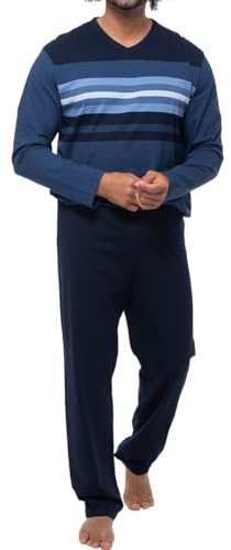 Ammann - Organic Cotton - Herren Schlafanzug - Lang - Baumwolle