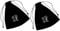 PartyKindom 2Pcs Hair Dryer Travel Bag Soft Drawstring Pouch for Hair Tool Storage Lint Material with Hair Dryer Label for Organizing Hair Styling Accessories The Go