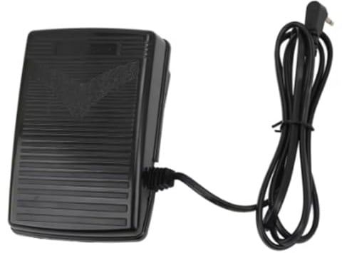 Junterone Portable Foot Pedal Switch forSinger SC220 6160 6180 5400 XLL400 Sewing Machine Accessories Part