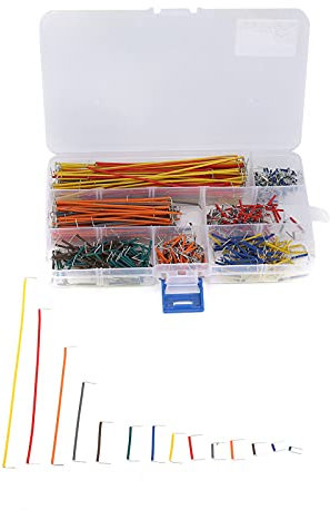 ZJchao Jumper Wires, 560Pcs Jumper Wire Kit Circuit Board Jumper Wire Circuit Board Repair Kit with Storage Box for Various Circuit Board Connections