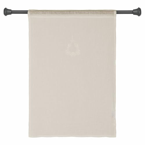 Loberon Scheibengardine Bréteny, leinen