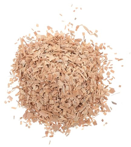 FELTECHELECTR Copeaux de Bois de Hickory pour Barbecue en Paquet 1 Kg, Bois Naturel pour Fumage Professionnel, pour Rôtissage et Cuisson de Viandes