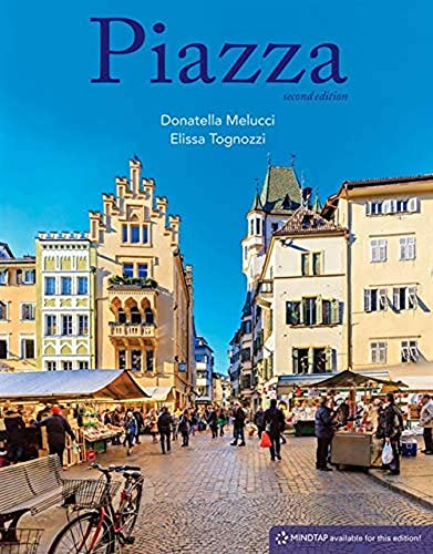 Piazza, Student Edition: Introductory Italian (Mindtap Course List)