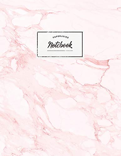 Notebook: Beautiful pink marsble white label | ★ School supplies ★ Personal diary ★ Office notes | 8.5 x 11 - big notebook | 150 pages | College ruled (Pink pink baby collection, Band 28)